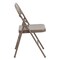 Emma and Oliver 2 Pack Home & Office Portable Party Events Steel Metal Folding Chair